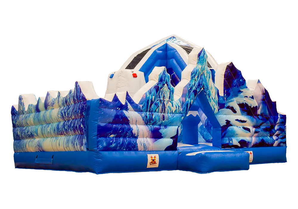 Jeu gonflable chateau de glace