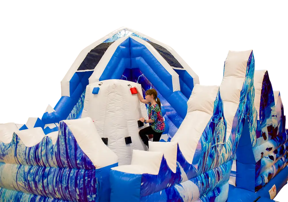 Jeu gonflable chateau de glace
