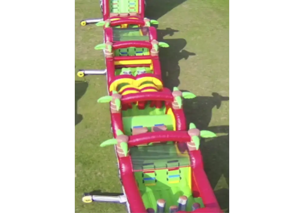 jeux gonflable jurassique