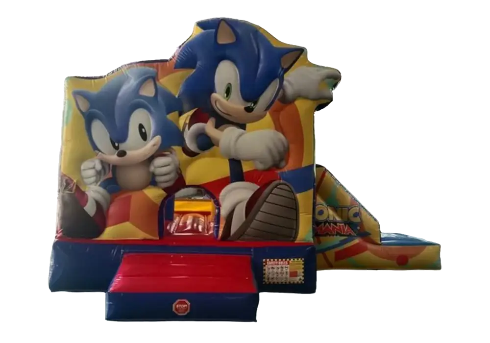 jeu gonflable sonic